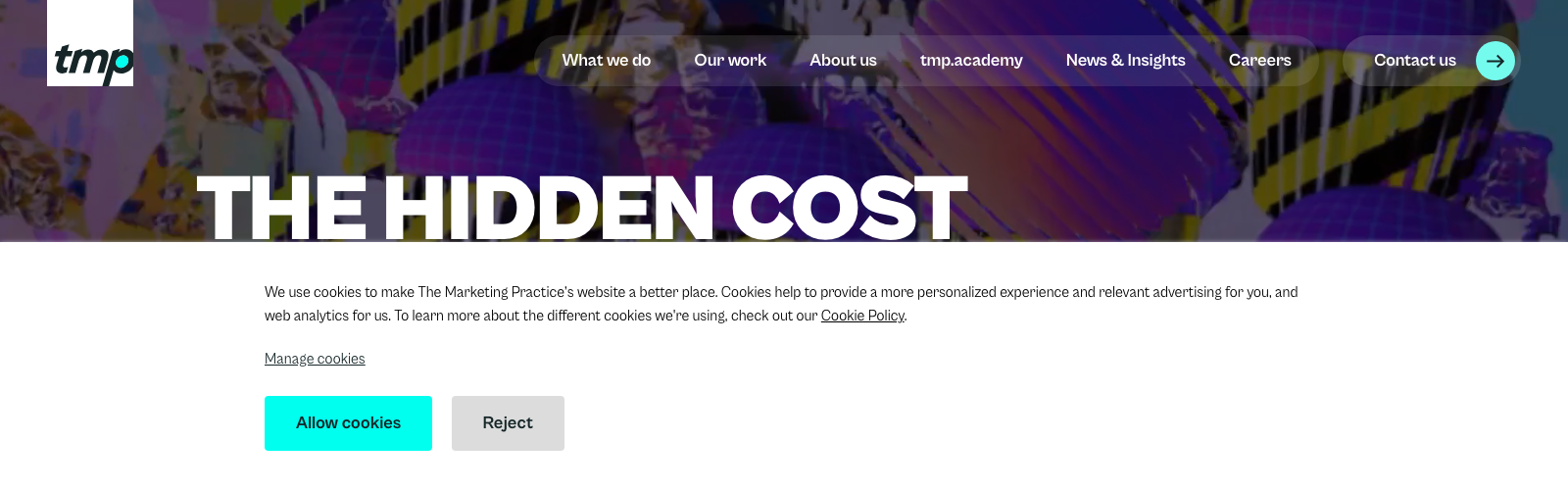 The Marketing Practice website