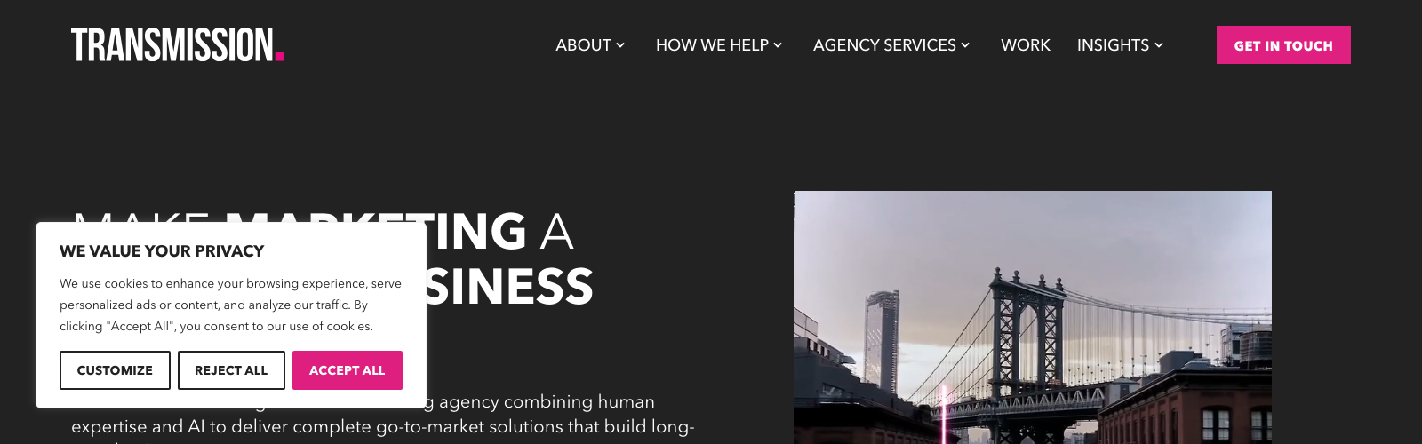 Transmission website